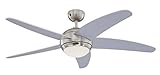 Westinghouse Lighting Bendan Ventilador de Techo, 132 x 36 cm Interior R7s, 80 W, Aspas...