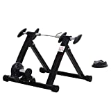 HOMCOM Rodillo de Entrenamiento Magnético para Bicicleta Cicloentrenador Plegable...