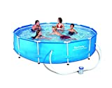 Bestway 56416 - Piscina Desmontable Tubular Steel Pro Max 366x76 cm Depuradora de Cartucho...