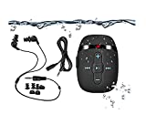 8GB de Acuatico Natación Reproductor de mp3 con Auriculares de Cable Corto (3 Tipo...