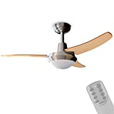 Cecotec Ventilador de Techo EnergySilence Aero 480. 65 W, 106 cm de Diámetro, Lámpara...