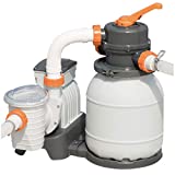 Bestway 58400 - Depuradora de arena (3.785 l/h) - Provista de mangueras compatibles y válvula...