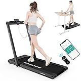 GEARSTONE Cinta de Correr eléctrica 1-15km/h,con Bluetooth,App y Doble Pantalla LED,V...