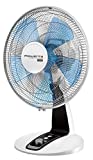 Rowenta Turbo Silence VU2630 Ventilador de mesa de 30 cm con 4 velocidades, posición nocturna...