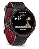 Garmin Forerunner 235 - Reloj con pulsómetro en la muñeca, unisex, color negro y rojo, talla...