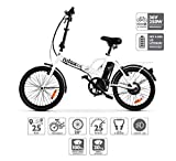 Nilox ebike X1- Bicicleta Eléctrica, Unisex Adulto, Blanco, Talla única